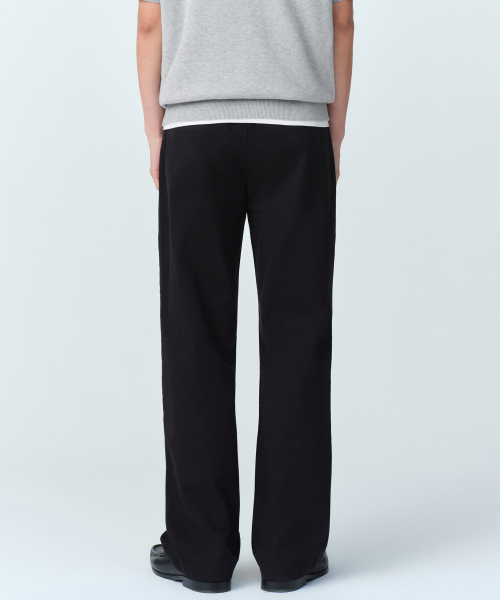 COMFORT STRAIGHT CHINO брюки [BLACK]