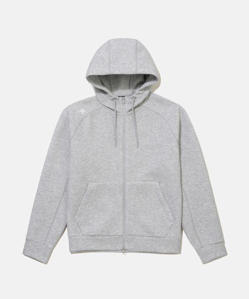 Худи на молнии Aerofleece Melange Gray SR123UFT14