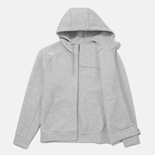 Худи на молнии Aerofleece Melange Gray SR123UFT14