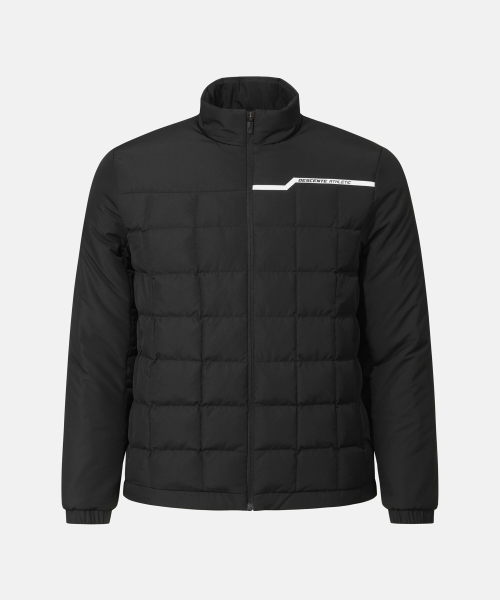 Тренировочная куртка-пуховик со стойкой, Black, SR121TPD11