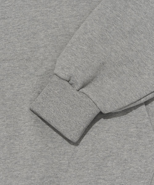 (Plus size) Худи 613 Signature (Grey)
