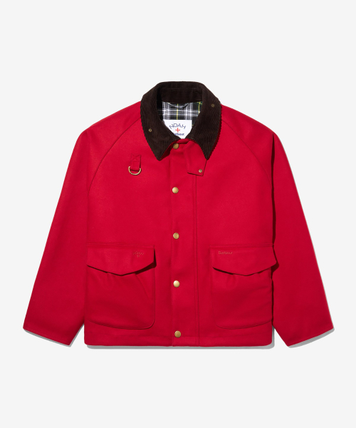 (U) Куртка BARBOUR WOOL WADING JACKET HUNTING RED