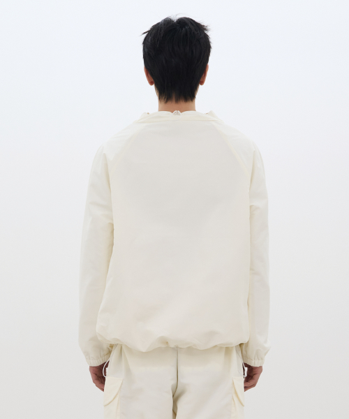 Padded Pullover кремовый