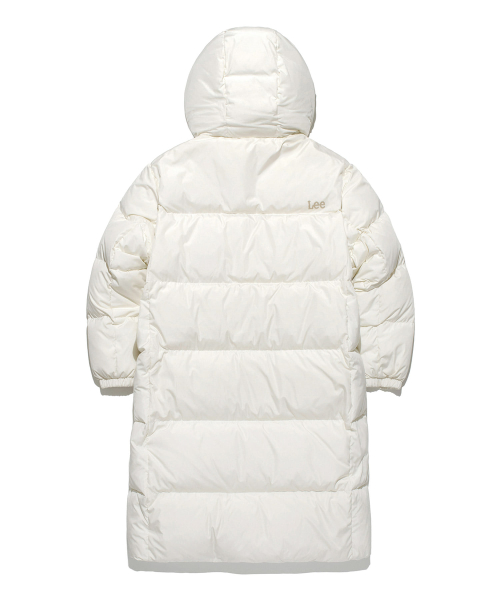 Длинный пуховик Authentic Ivory