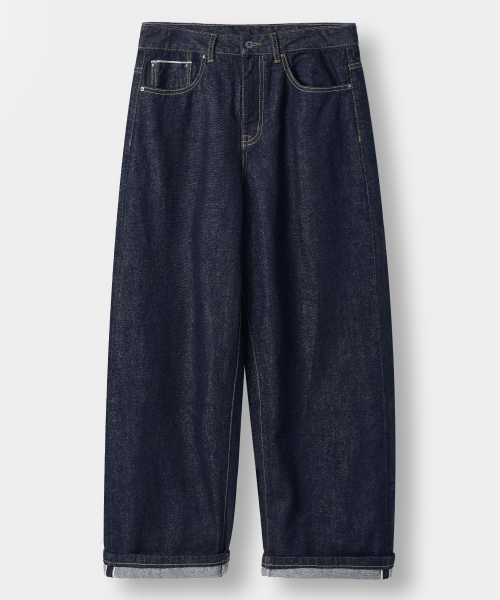 EVERYONES SELVEDGE джинсовые брюки