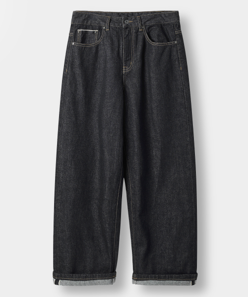 EVERYONES SELVEDGE джинсовые брюки