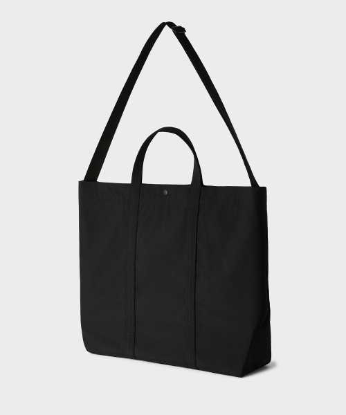 NYLON оксфорд шопер сумка [BLACK]
