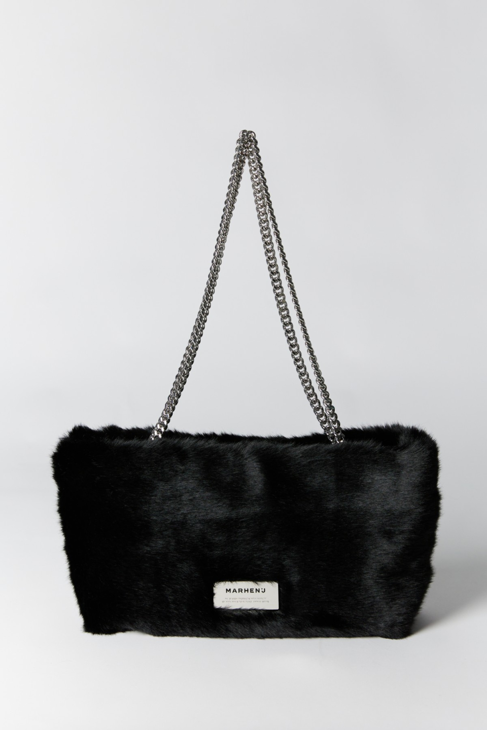 NOVA FUR CHAIN SHOULDER BAG - 2 COLORS