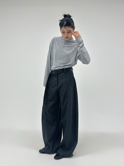 Belted Wide брюки (2C)