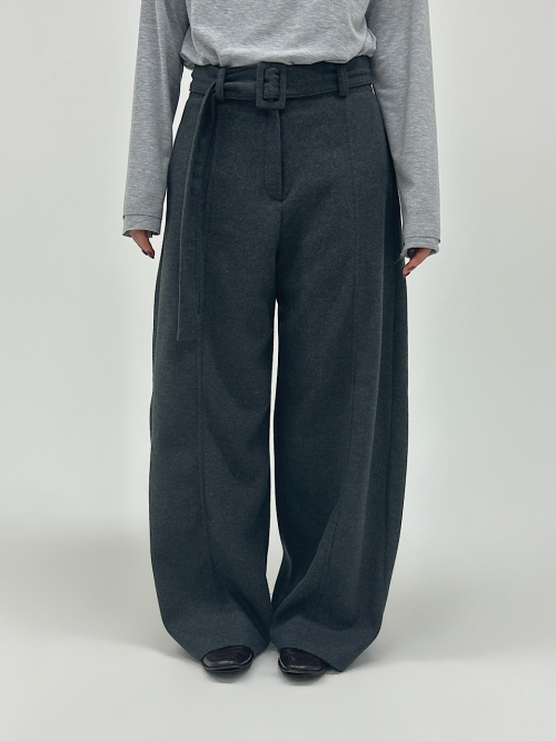 Belted Wide брюки (2C)