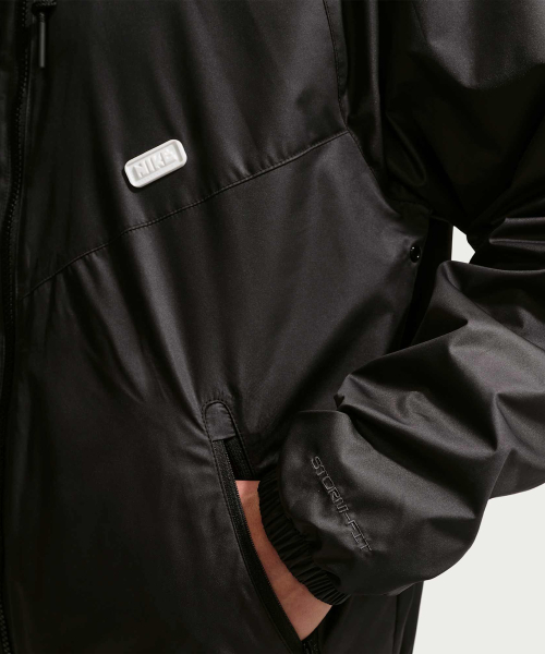 Ветровка Windrunner Graphic Woven Jacket M - Black:White / IF0877-010