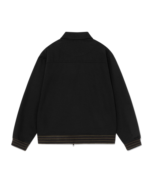 TCM mini logo pocket work jacket (black)