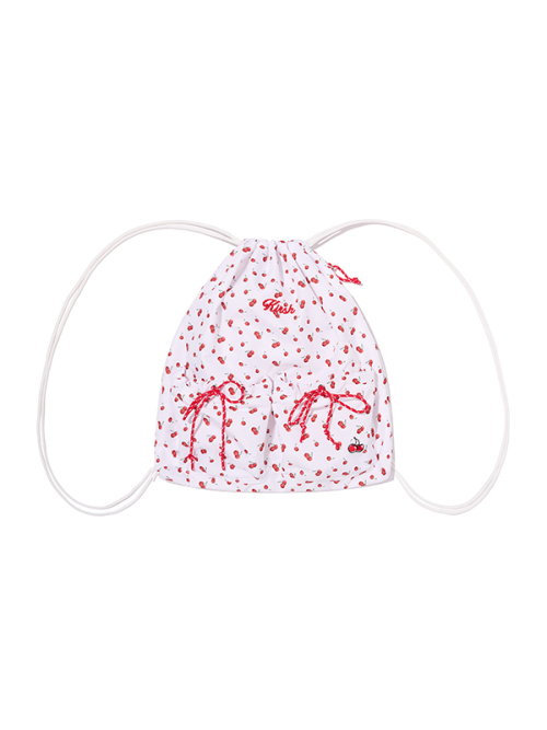 KIRSH POCKET RIBBON STRAP GYM SACK [MTA]