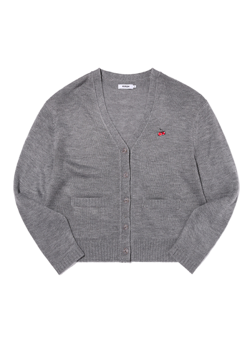 Кардиган Small Cherry базовый (Melange Grey)