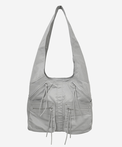 CARGO SHOULDER BAG [LIGHT GREY]