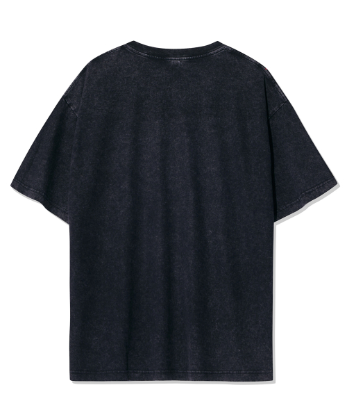 BETTYBOOP Monroe Seoul Over-fit T-shirt_Charcoal