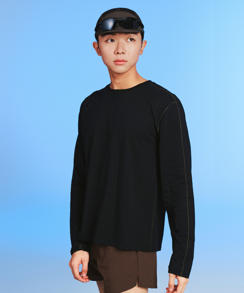 Лонгслив Cotton Dry со строчкой (3color)