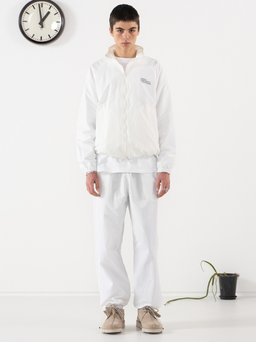 WHITE TRACK JACKET