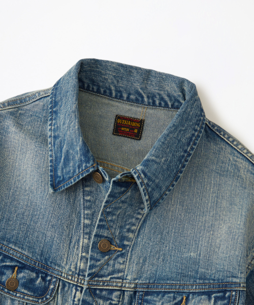50S WESTERN RIDER SELVEDGE JACKET_L.BLUE