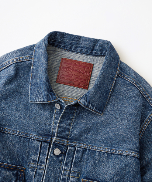 SELVEDGE DENIM 2ND JACKET_L.BLUE