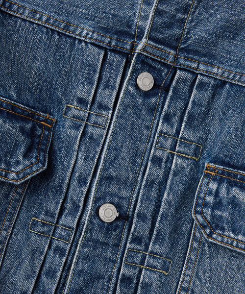 SELVEDGE DENIM 2ND JACKET_L.BLUE