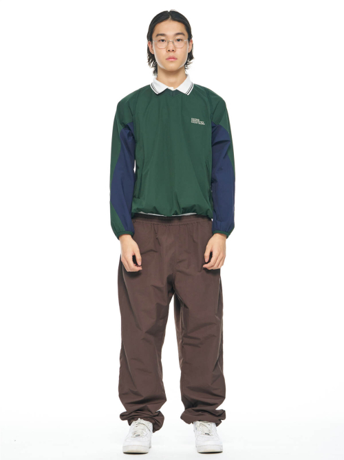 GREEN PANEL TRACK TOP