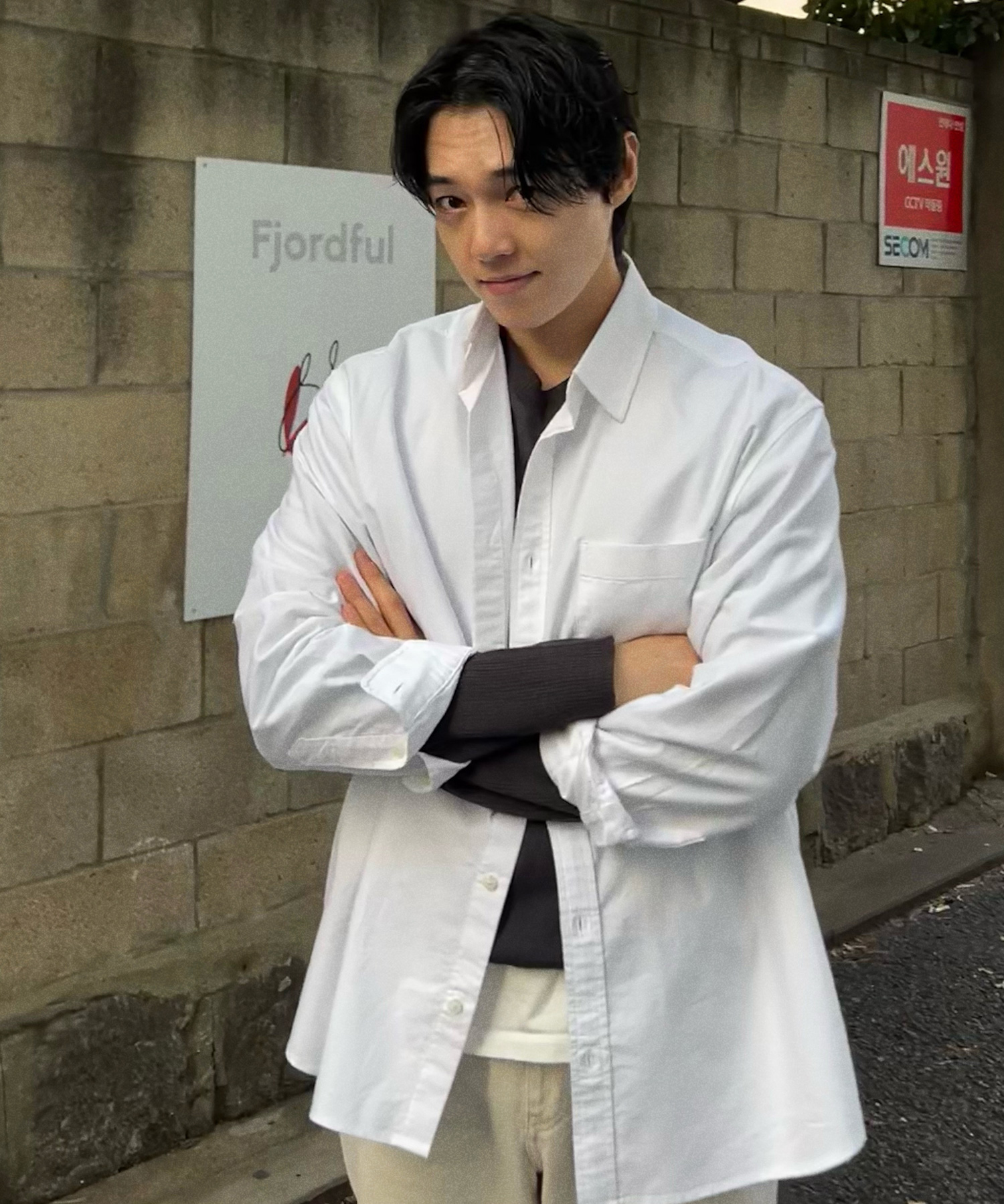 Cotton 100% Oxford Oversized Fit Shirt - 2color