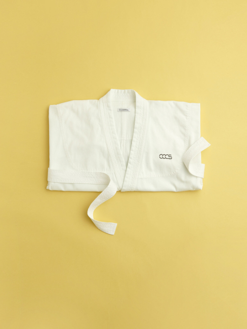 WHITE ROBE JACKET