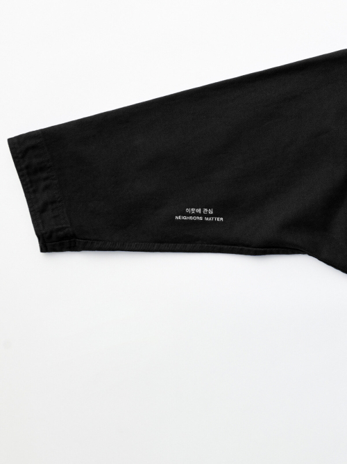 BLACK ROBE JACKET