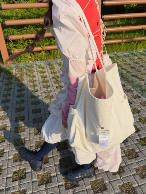HARD PIECE Mail Bag_White