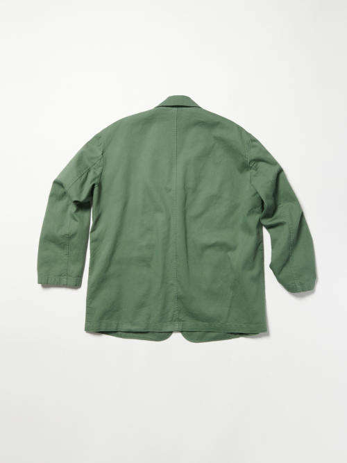 KHAKI RELAXED COTTON JACKET