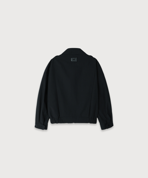 MADRID Oversize Nylon Jacket_Black