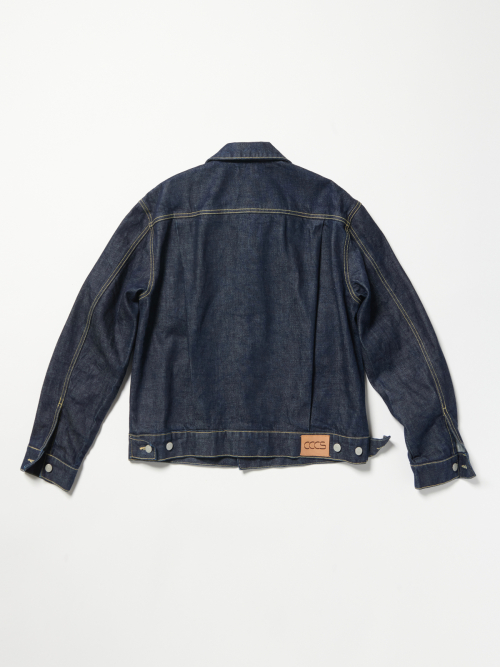 INDIGO DENIM TRUCKER JACKET