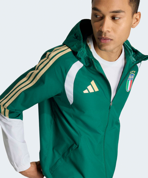 Куртка Italy 26 Tiro All-Weather - Green / JZ9361