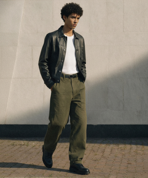 SIGNATURE TYPE-1 LEATHER JACKET