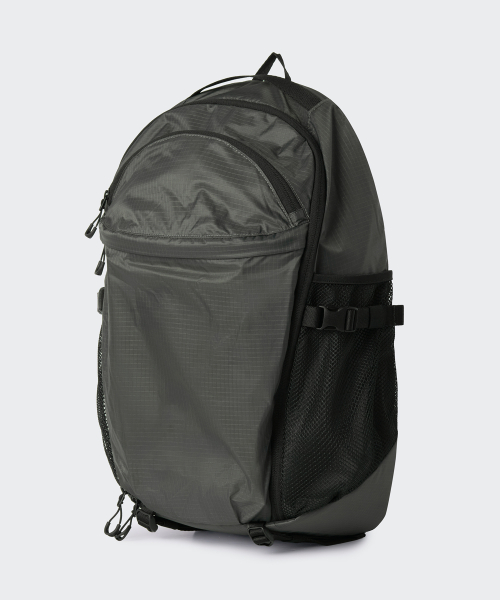 [City Leisure] Ripstop Curved Pocket Hiking рюкзак [Mud Grey]