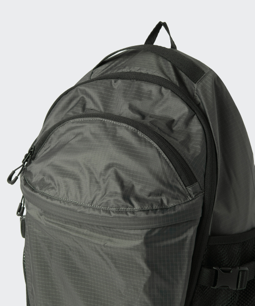 [City Leisure] Ripstop Curved Pocket Hiking рюкзак [Mud Grey]