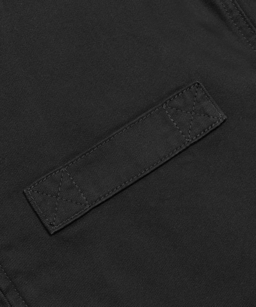 VINTAGE COTTON WORK JACKET (BLACK)