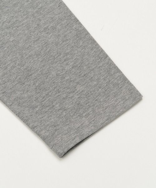 Серый лонгслив с капюшоном в полоску (GREY)