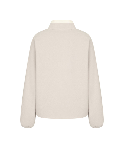 Флисовый топ In & Out, Light Beige