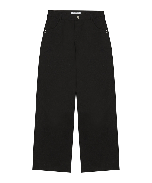 BASIC ILOVEU WIDE PANTS(чёрный)