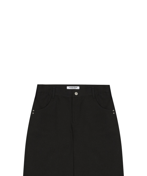 BASIC ILOVEU WIDE PANTS(чёрный)