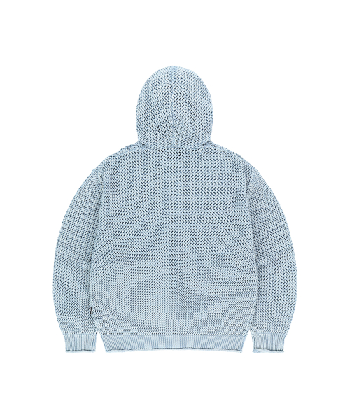 PIGMENT MESH ZIP UP KNIT SKY синий(MG2GSMK687A)