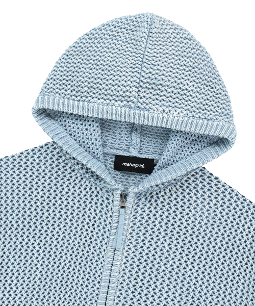 PIGMENT MESH ZIP UP KNIT SKY синий(MG2GSMK687A)