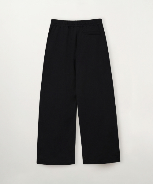 (W) Loren Small Logo Light Weight Sweatpants Black