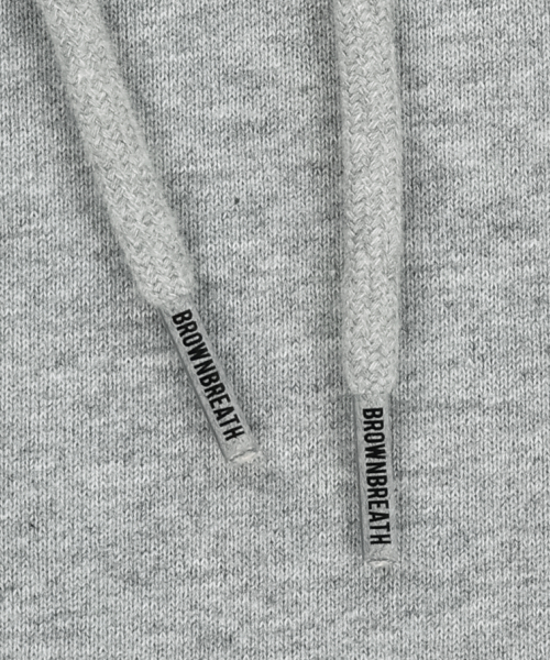 TAG HOODIE - MELANGE GREY