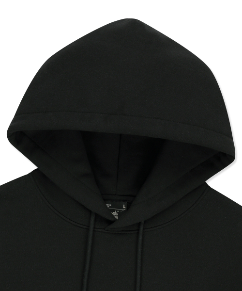 TIGER CAMO TAG HOODIE - чёрный