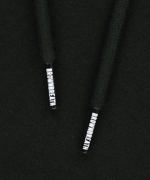 TIGER CAMO TAG HOODIE - чёрный