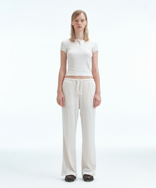 BUTTON-UP CAP SLEEVE TOP - LIGHT PINK