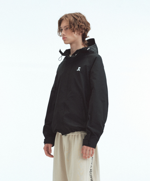 GORPCORE HOOD JACKET - чёрный
